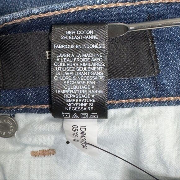 Express Jeans High Waist Bell Crop Jeans - Size 2 - Picture 9 of 11